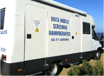Mezzo mobile Centro Screening